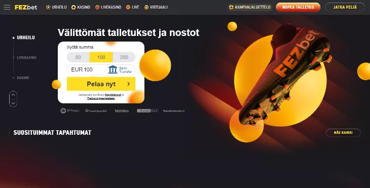 Fezbet aplikacija